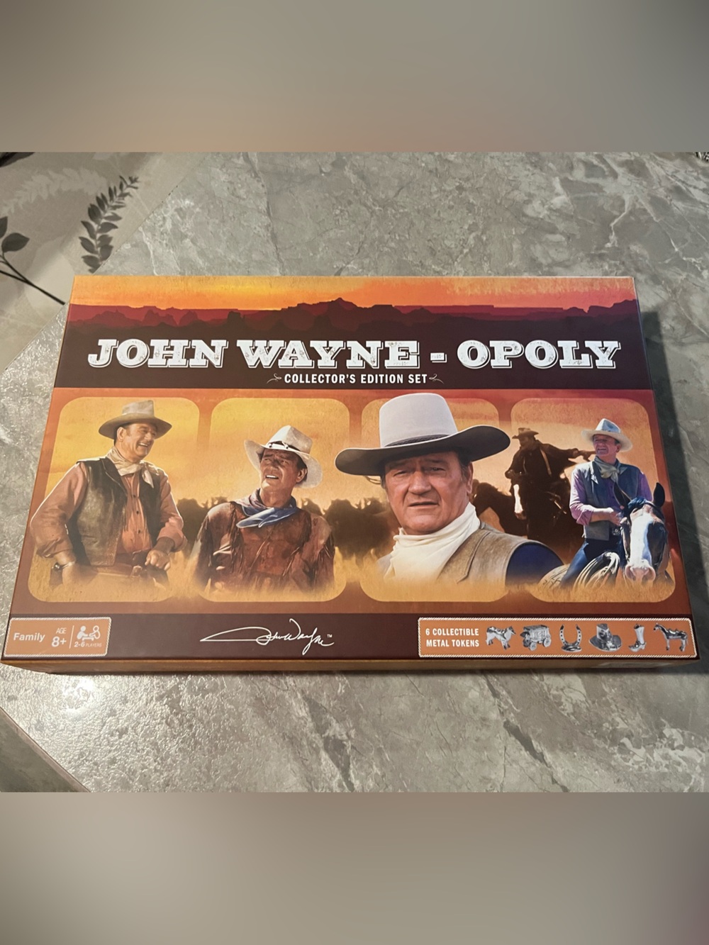John Wayne-Opoly Board Game